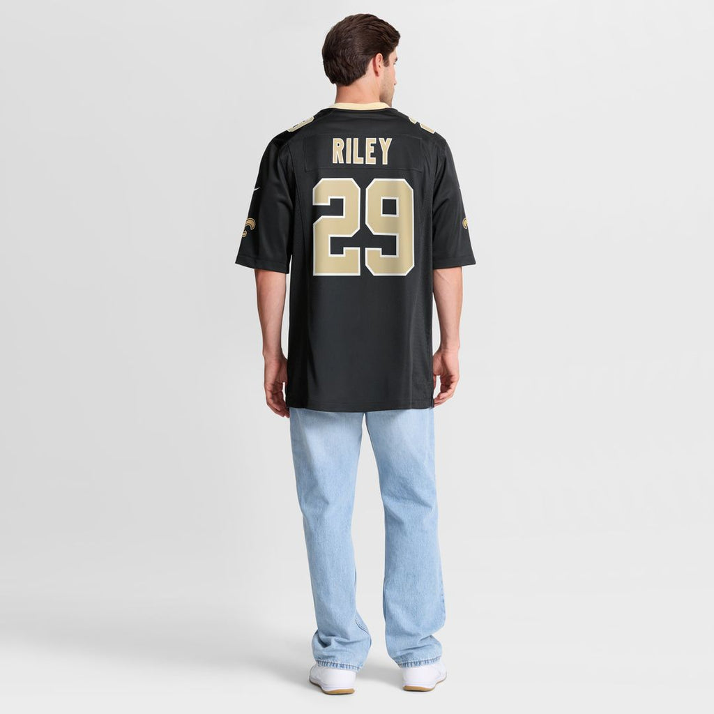 Quincy Riley New Orleans Saints Nike Team Game Jersey -  Black