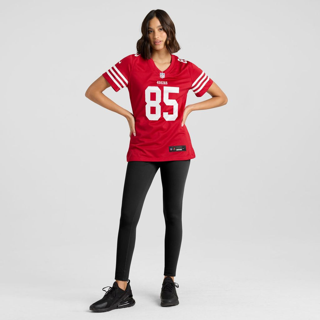 George Kittle San Francisco 49ers Nike Women's Player Jersey - Scarlet