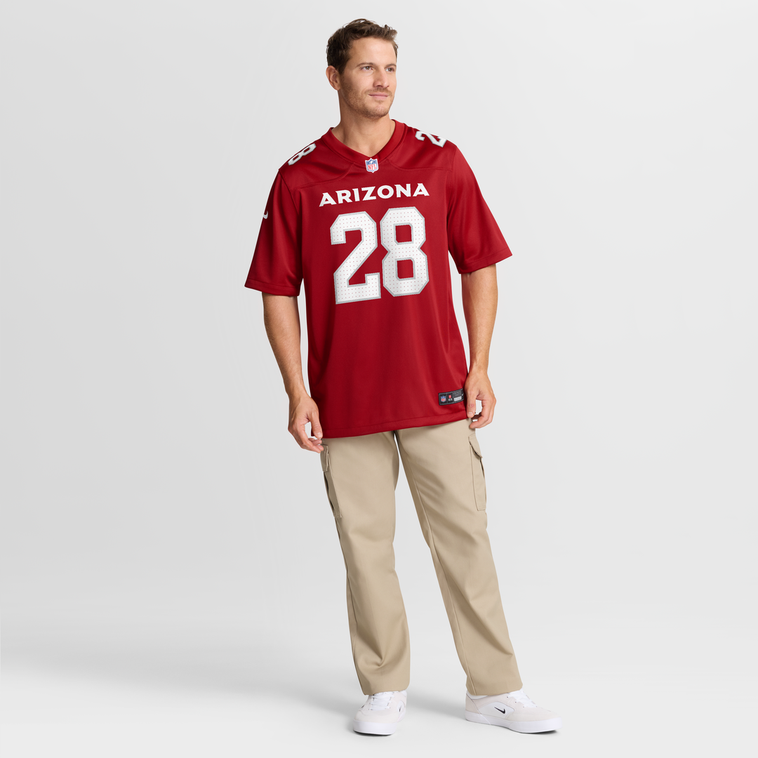 Elijah Jones Arizona Cardinals Nike Team Game Jersey -  Cardinal