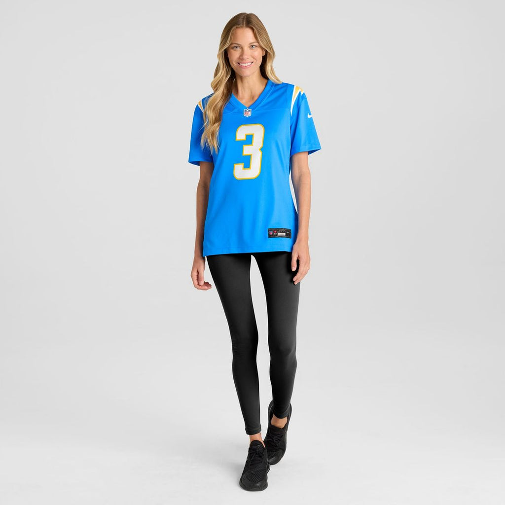 Derwin James Jr. Los Angeles Chargers Nike Women's Alternate Charger Power Game Jersey - Gold