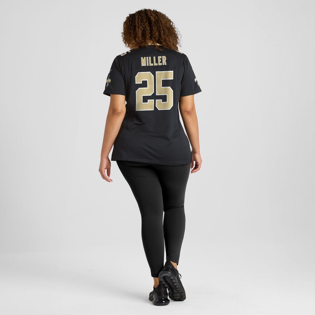 Kendre Miller New Orleans Saints Nike Women's Team Game Jersey -  Black