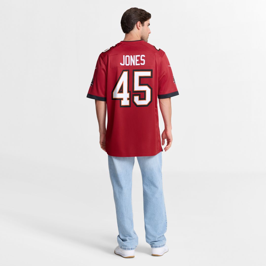 Deion Jones Tampa Bay Buccaneers Nike Team Game Jersey -  Red