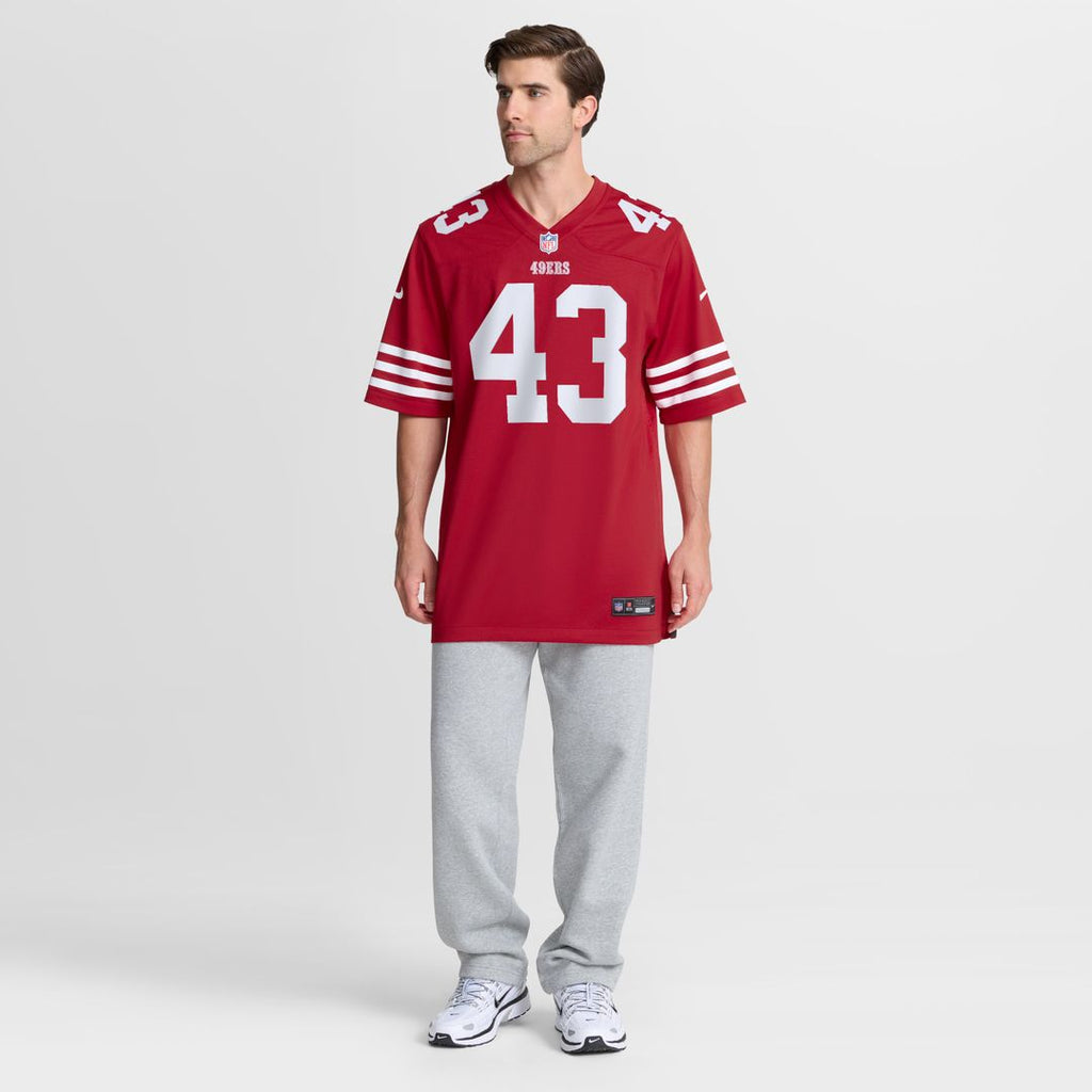Eric Kendricks San Francisco 49ers Nike Team Game Jersey -  Scarlet