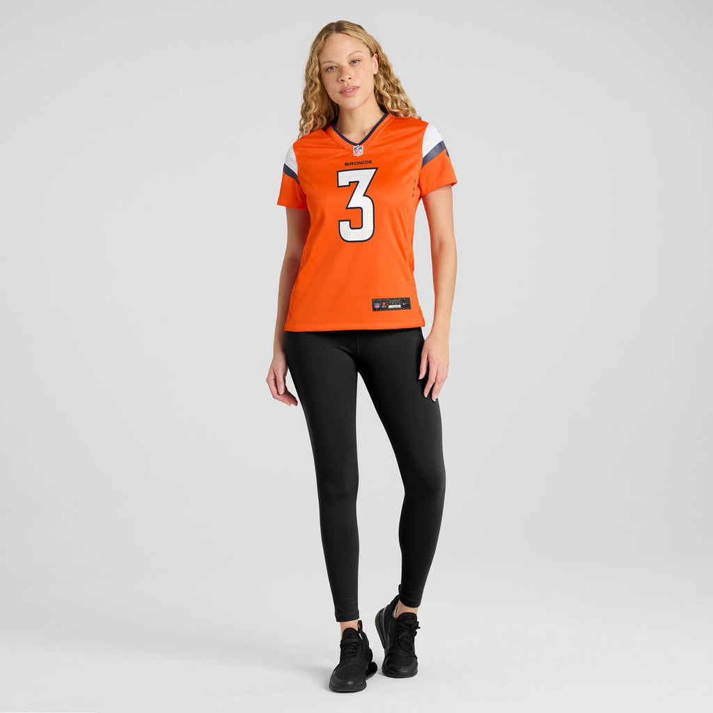 Wil Lutz Denver Broncos Nike Women's Team Game Jersey -  Orange