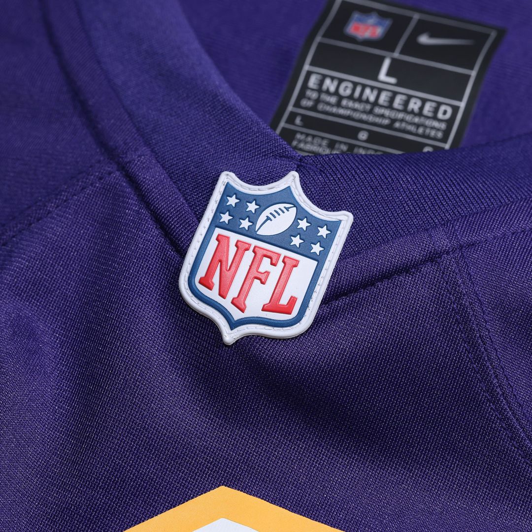 Justin Jefferson Minnesota Vikings Nike Classic Player Game Jersey - Purple