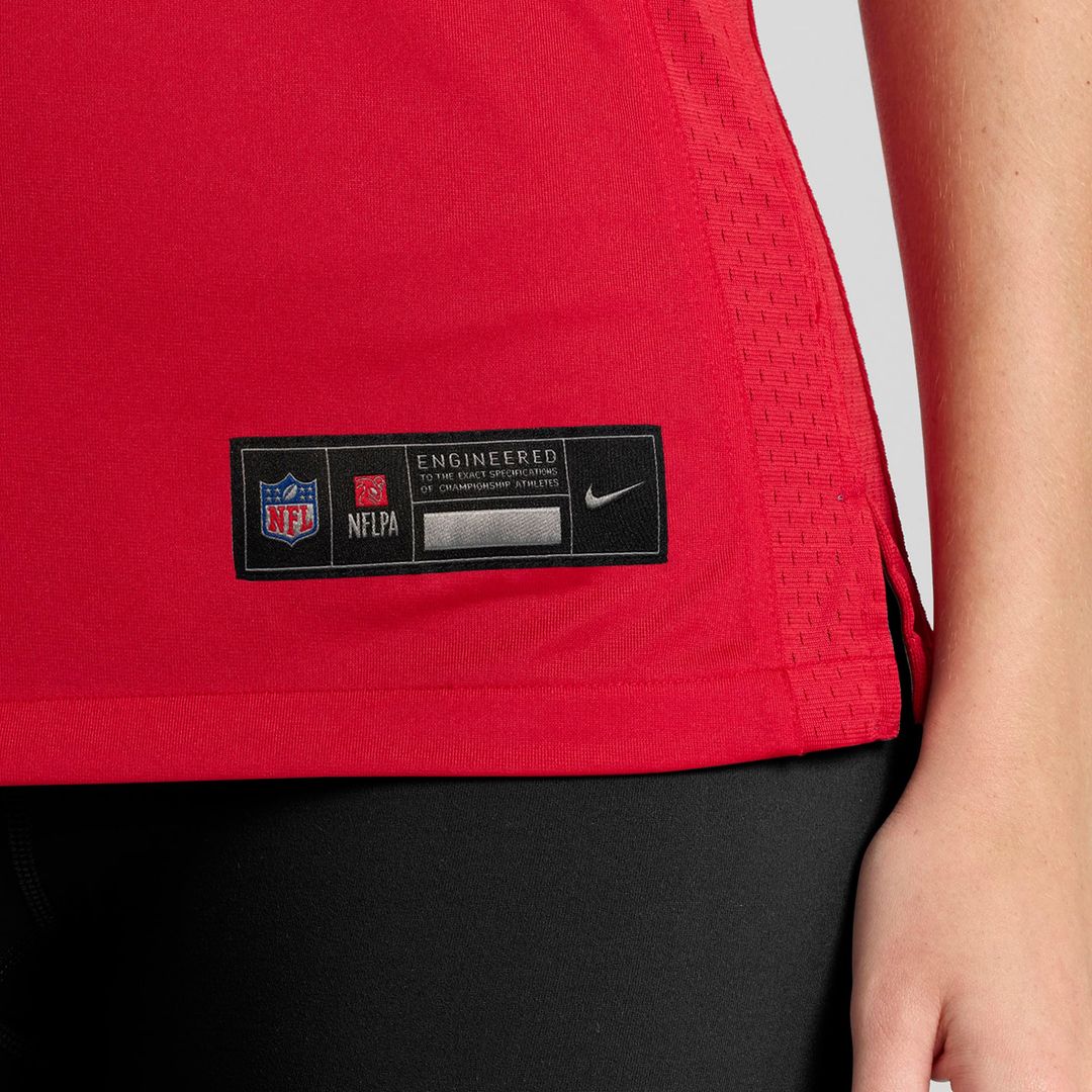 Christian McCaffrey San Francisco 49ers Nike Women's Player Jersey - Scarlet