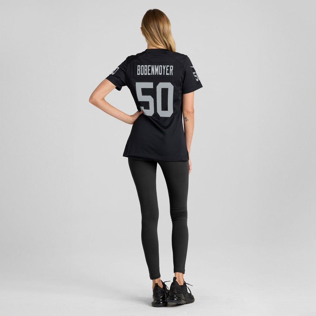 Jacob Bobenmoyer Las Vegas Raiders Nike Women's Game Player Jersey - Black