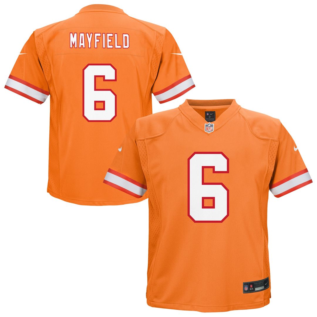 Baker Mayfield '76 Tampa Bay Buccaneers Infant  Game Jersey - White
