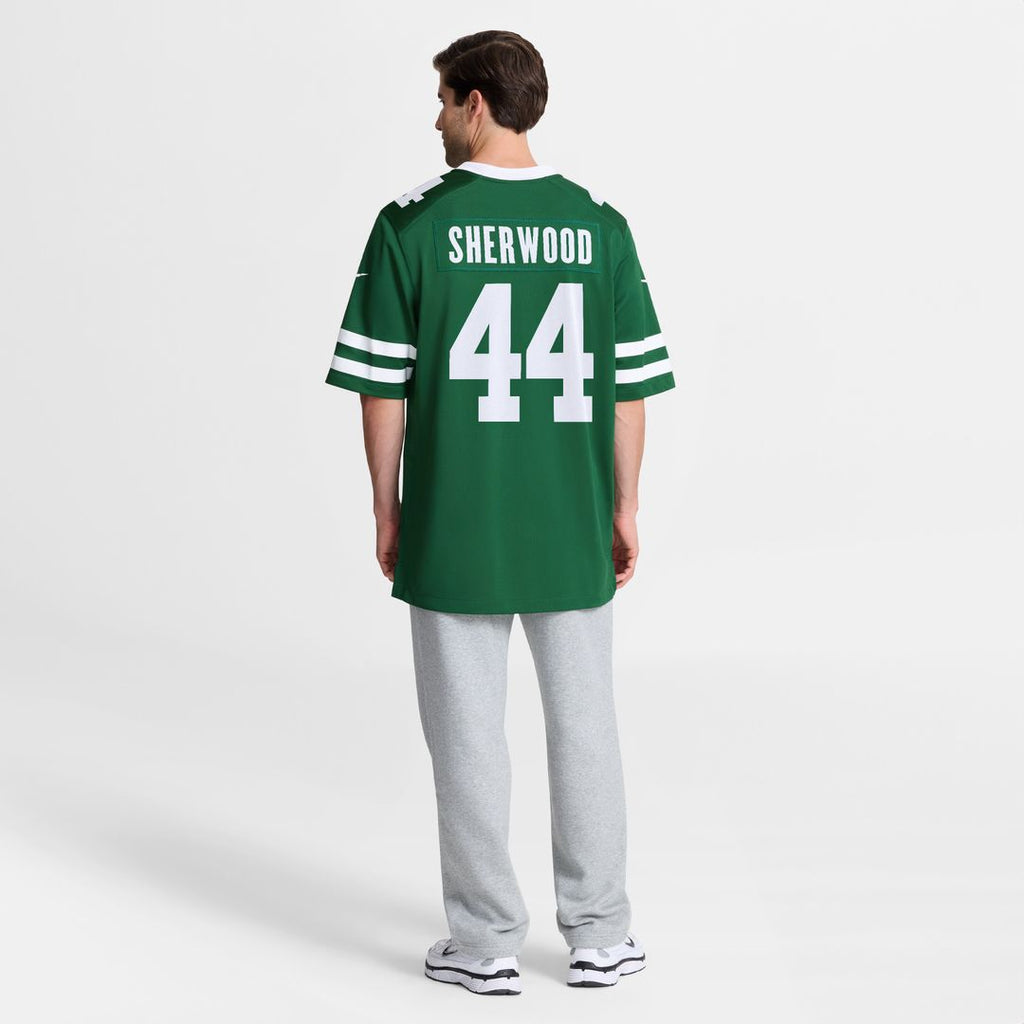 Jamien Sherwood New York Jets Nike Team Game Jersey - Legacy Green