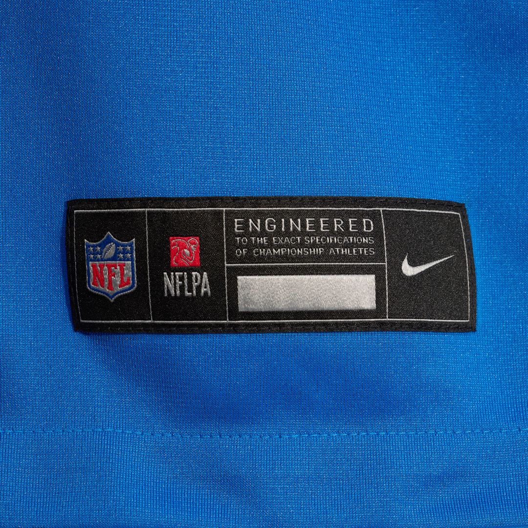Blake Miller Detroit Lions Nike 2026 NFL Draft First Round Pick No. 17 Team Game Jersey - Blue