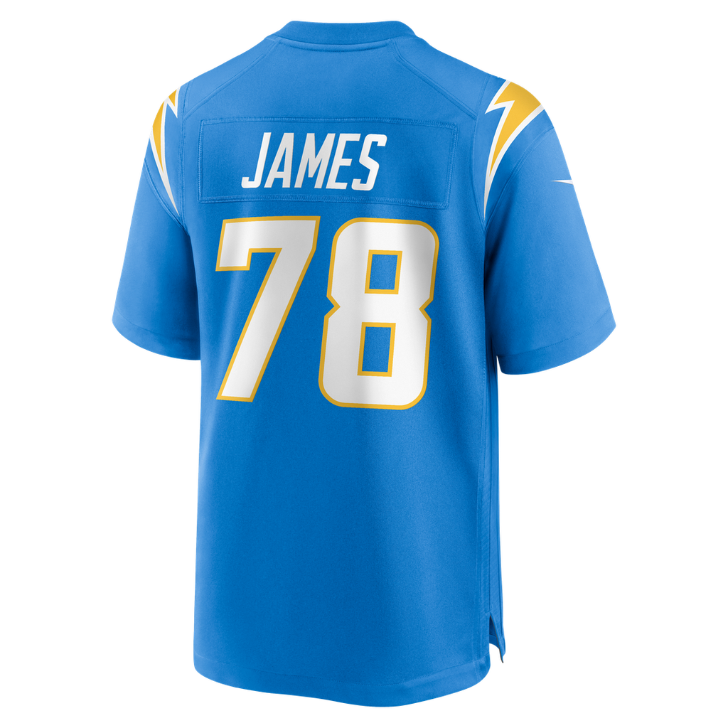 Andre James Los Angeles Chargers Nike Team Game Jersey -  Powder Blue