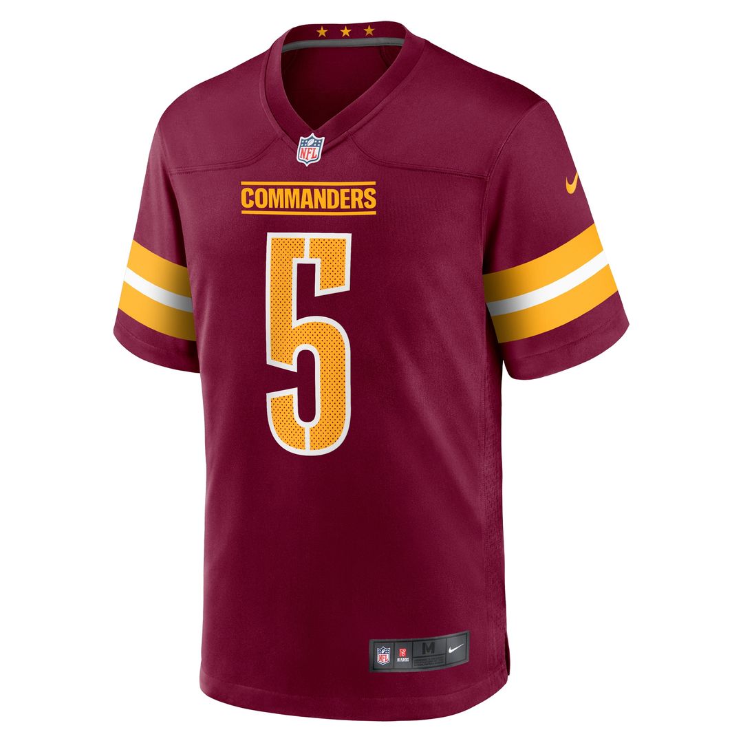 Jayden Daniels Washington Commanders Nike  Player Game Jersey - Burgundy