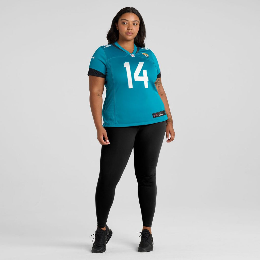 Nick Mullens Jacksonville Jaguars Nike Women's Team Game Jersey -  Teal