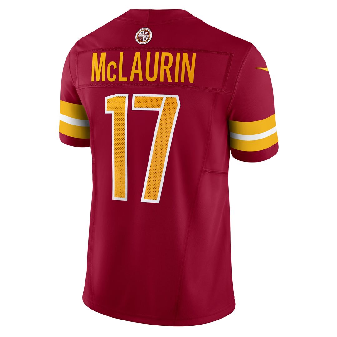 Terry McLaurin Washington Commanders Nike Vapor F.U.S.E. Limited Jersey - Burgundy