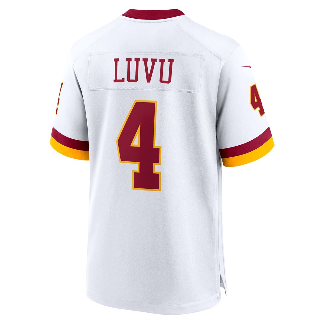 Frankie Luvu Washington Commanders Nike Game Super Bowl Era Jersey - White