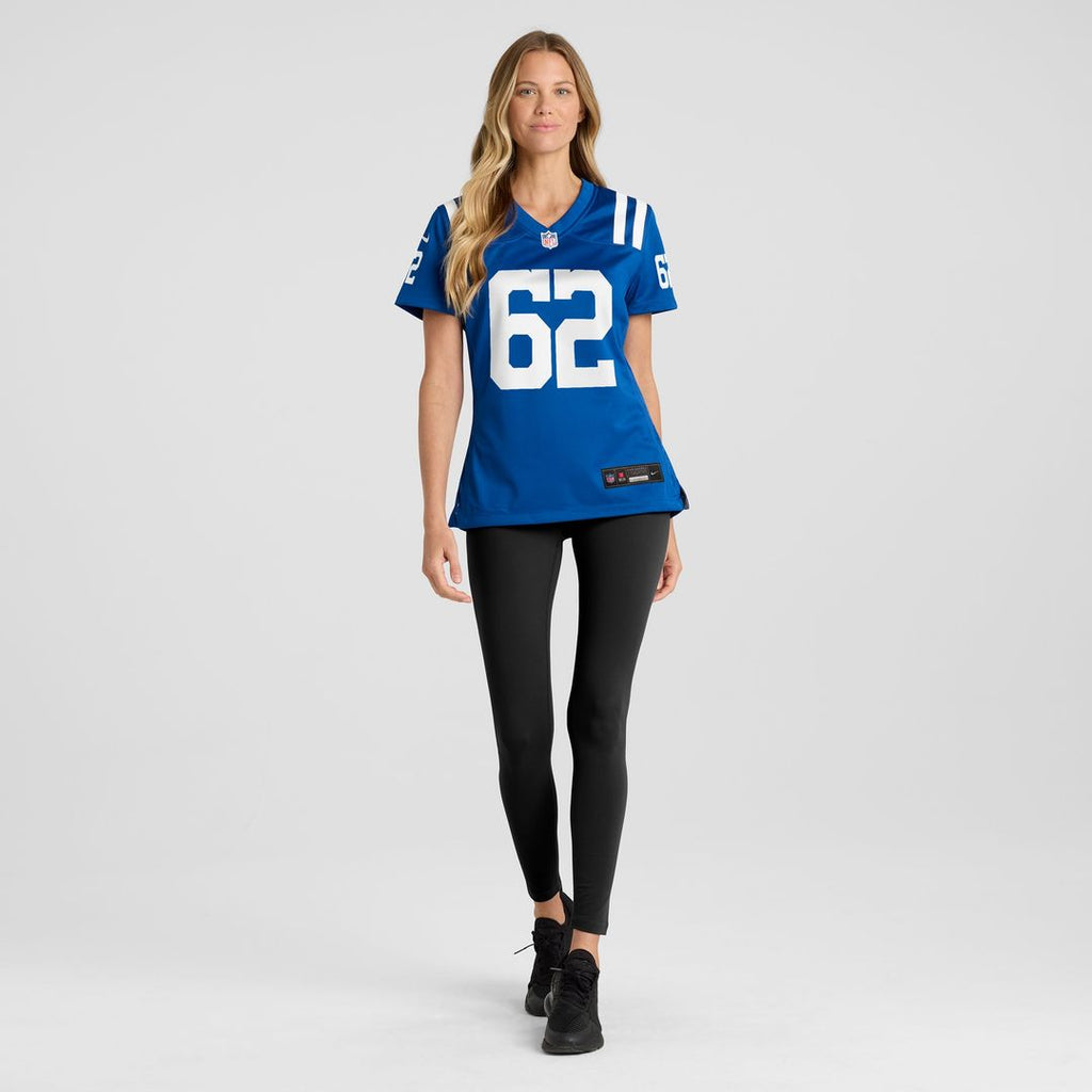 Wesley French Indianapolis Colts Nike Women's Game Player Jersey - Royal